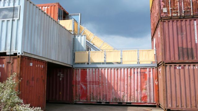 Architektur aus Containern