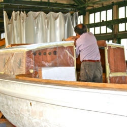 Restaurierung Engelbrecht Boot