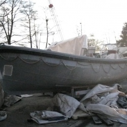 Restauration Rettungsboot